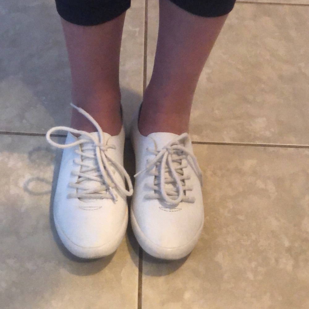 White casual shoes